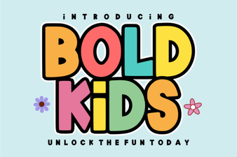 Creative Typography for Children's Designs