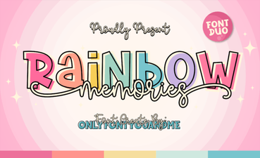 Rainbow Memories Font: a Creative Typography Guide