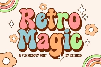 Retro Magic Font for Modern Design Projects