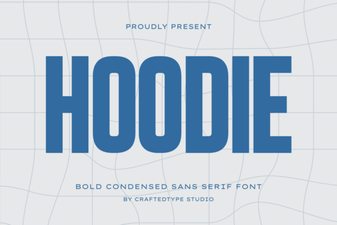 Creative Hoodie Typography Fonts & Designs