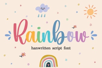 Rainbow Fonts: Colorful Design Ideas for Your Projects